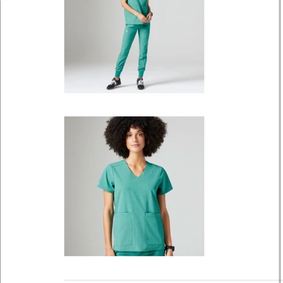 Figs Marine FIONe.a.c Callao-Jogger Scrub Pants & Lekei Four pocket Scrub Top - Picture 1 of 16